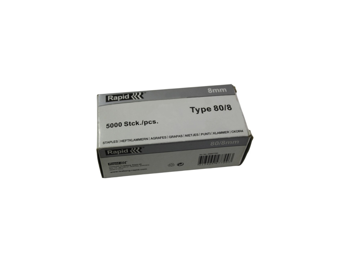Agrafos Rapid 80 - 8mm (5000un)