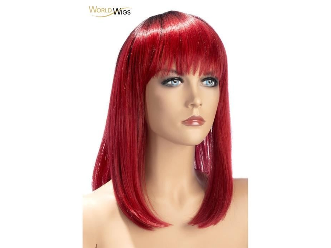 Peruca Vermelha Elvira World Wigs