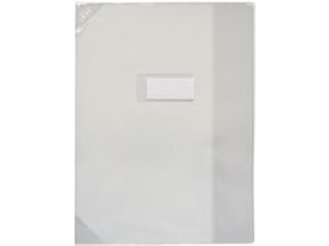 Capas para cadernos Strong Line, A4, em PVC, transparentes, com aba larga, 210 x 297 mm, 50 peças (400006 Elba