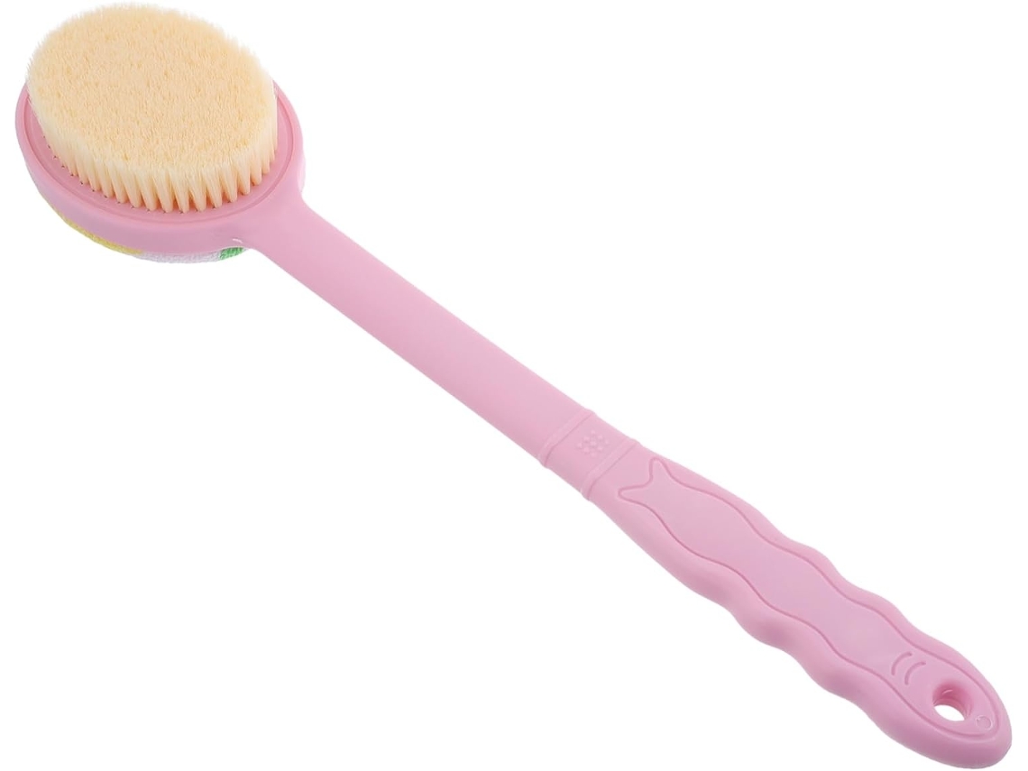 Lurelia Escova De Massagem Corporal Para Corpo E Rosto, Cabo Longo, Pega Ergonómica E Massagem Suave