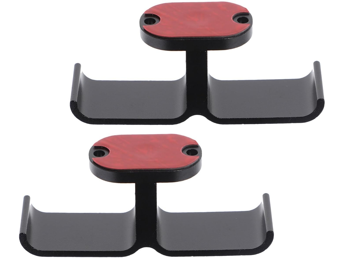 Suporte para Fones de Ouvido de Alumínio com 4 Peças, Gancho para Jogos Embaixo da Mesa. SFUSHOS