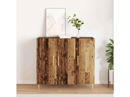 Vidaxl Buffet Madeira Antiga 90 X 34 X 80 Cm Derivados De Madeira