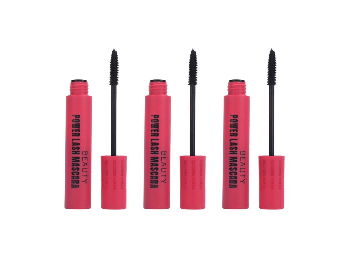 3pcs Máscara De Pestañas Impermeable Aumentadora Resistente A Manchas Lash Extensions Líquida