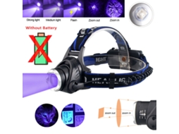 Lanterna Tática Com Luz Vermelha, Verde, Roxa E Branca, Zoom, Led Recarregável Usb, 3 Modos, Farol Para Caça Viewleaf