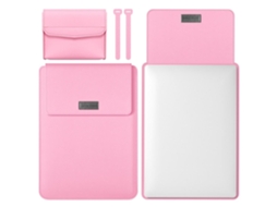 Lurelia Bolsa Para Portátil 13-14 Polegadas, Em Pu/couro Sintético, Rosa