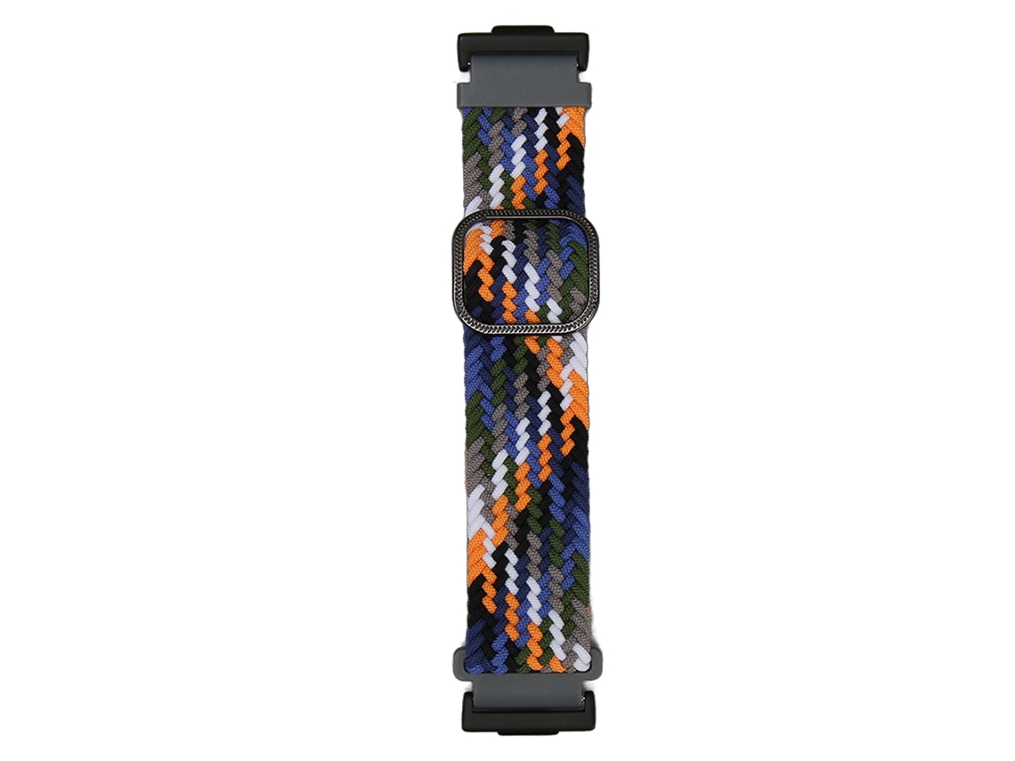 Cordão Trançado Colorido Ajustável Para Huawei Watch Fit 2 Indigo
