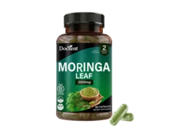 Cápsulas Moringa Docteat Suporte Intestinal Fibra