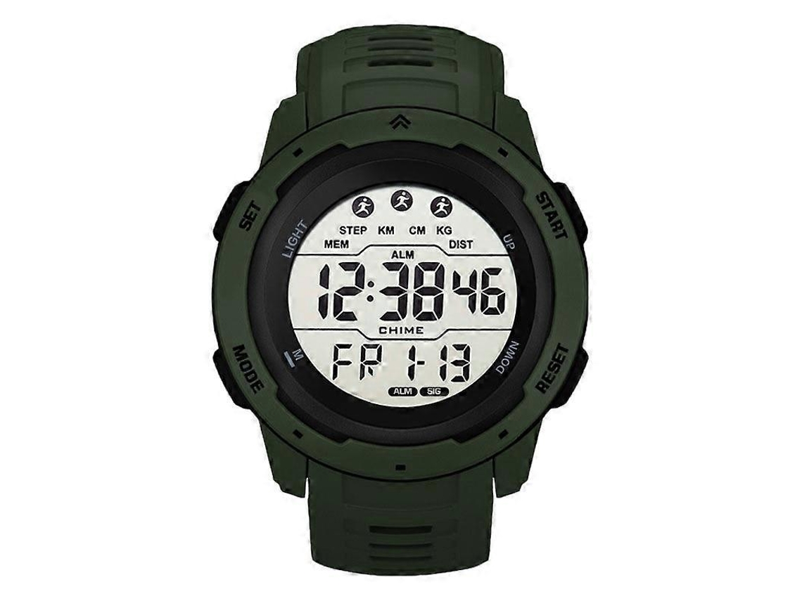 Relógio Synoke 9811 Para Corrida Ao Ar Livre Com Tela Grande E Luminosa, Ideal Para Estudantes.