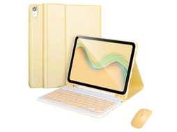 Capa Com Teclado Bluetooth Para Ipad Mini 2 Com Suporte Para Caneta E Rato
