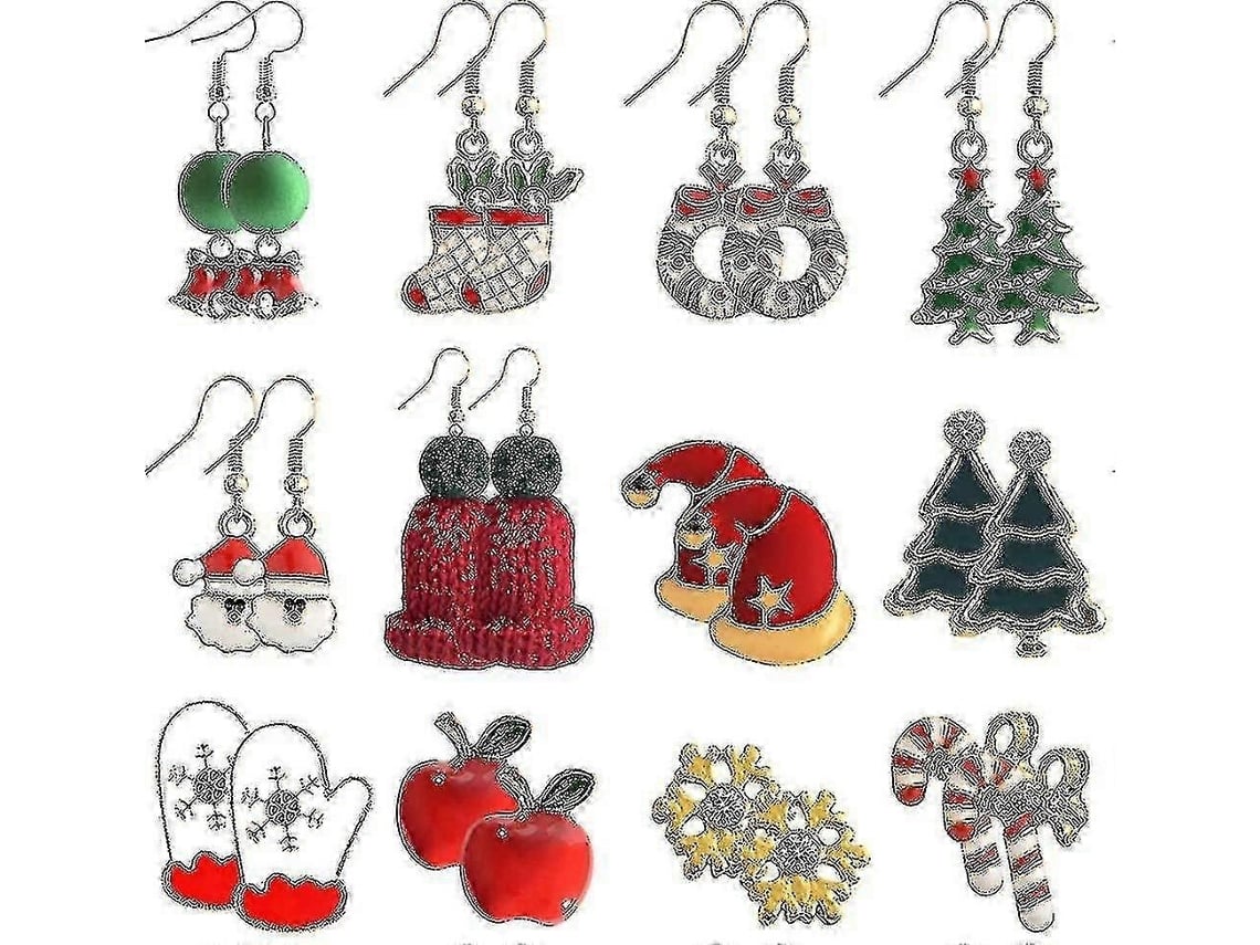 Brincos De Natal, Design De Papai Noel, Presentes De Natal