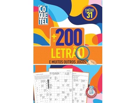 Livro Coquetel Mais De 200 Letrão 31 de EDITORA COQUETEL (Português)