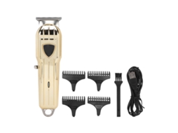 Máquina de Cortar Cabelo Profissional 2026 com Cabo Ergonômico, Design Aerodinâmico e Conexão USB para Casa e Sala de Estar