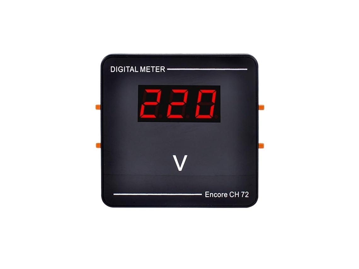 Voltímetro Digital Led, Medidor De Voltagem, Instrumento Ferramenta,