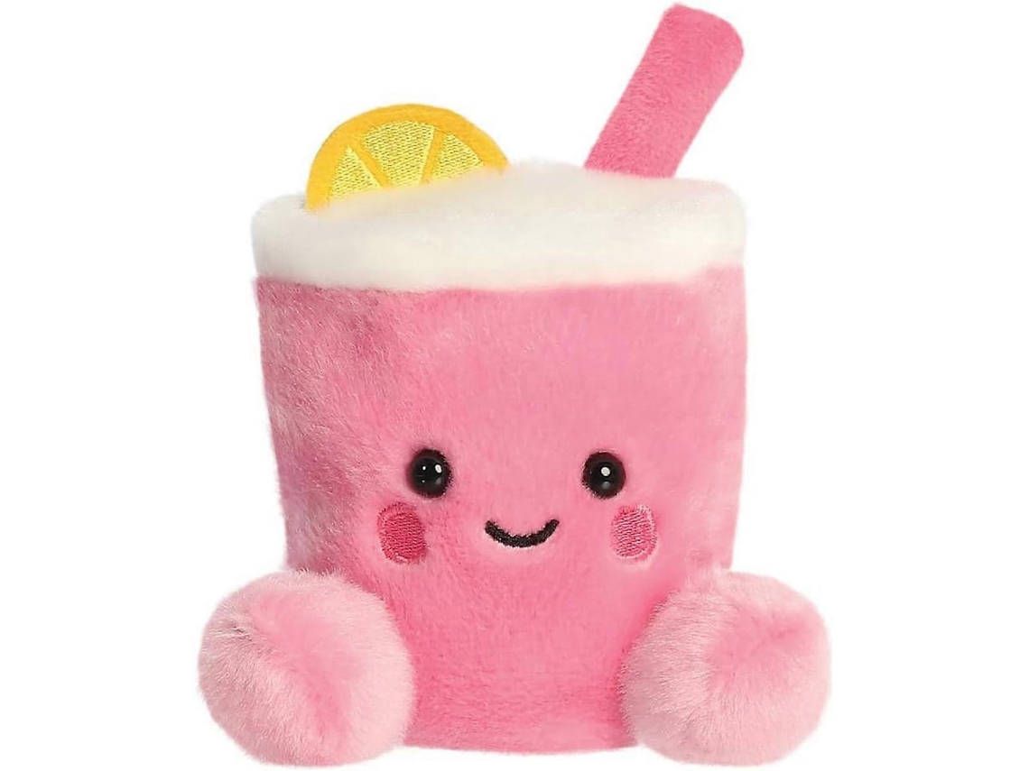 Aurora Palm Pals Zelie Pelúcia 5 Polegadas Brinquedo Macio Ecológico Limonada Rosa