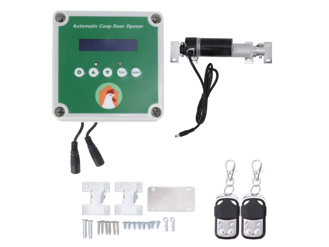 Portão Automático para Galinheiro com Sensor de Luz LAXISCREED