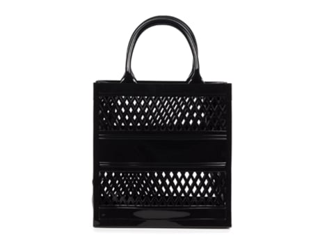 Bolsa Rígida Unissexo Libelulla Villalba Shopper Cesta Silicone Preto (20)