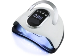 Lâmpada UV LED de 168 W SFUSHOS, 42 LEDs para secagem profissional de unhas com sensor automático
