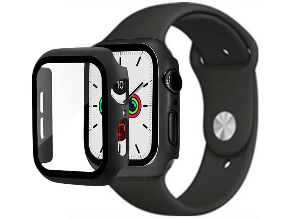 Kit Capa, Película e Bracelete Apple Watch Series 4 44mm Preto