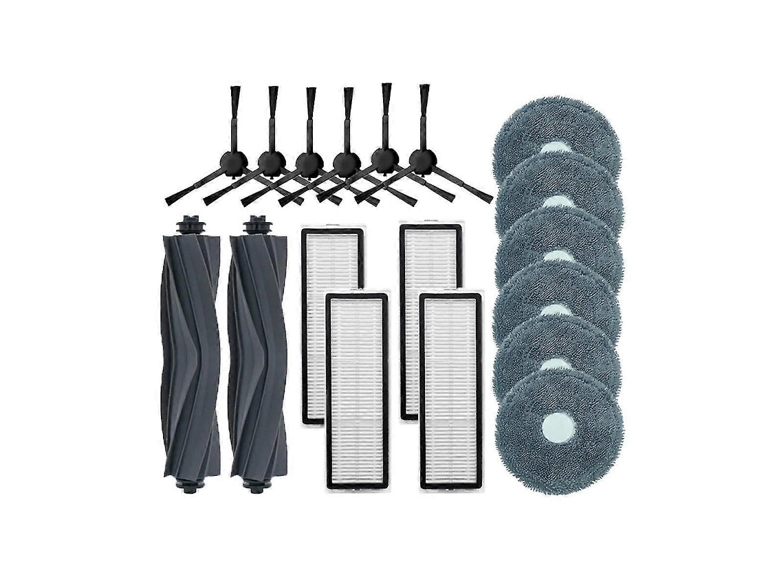 Escova Lateral De Rolo, Filtro Hepa, Pano De Esfregão, Trapos Para Aspirador De Pó L10s Pro/rls6l/s10+, Peças E Acessórios