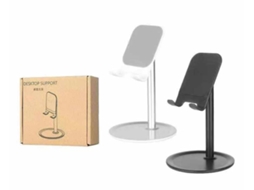 Suporte Para Celular Simples E Elegante Na Cor Branca.
