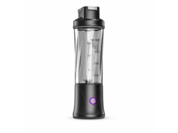 Liquidificadora Portátil Usb Recarregável, Preta, 3,7 V, 12 Lâminas, Copo Para Batidos Em Casa E Viagem
