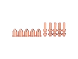 Kit De 10 Peças De Eletrodos E Bicos 256026 249929 Para Soplete Plasma Xt60 Miller Spectrum 875 Auto Line Cutter