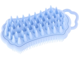 Escova De Banho E Esfoliante Corporal Multifuncional Homoyoyo Em Silicone Para Cabelo Corpo