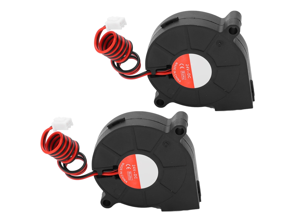 Peças Cooler Silencioso Para Impressora 3d Ender-3 50x50x15mm Dc24v Peça De Reposição