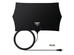 300 Mile Range Antena Tv Digital Hd Skywire Antena Digital Hdtv 1080P Interior Preto