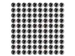 Olhos de Isca de Pesca Epóxi 3d 5mm