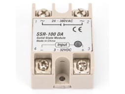 Relé de Estado Sólido Ssr 100da Entrada 3 32vdc Saída 24 380vac 100a