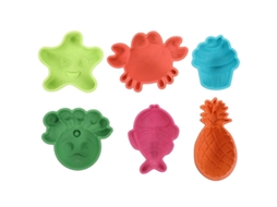 6 Peças De Brinquedo De Praia Infantil Allinless
