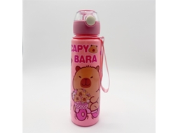 Garrafa de Água Durável de 700ml, Livre de Bpa MDUG (rosa)