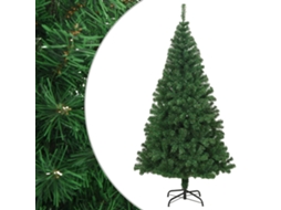 Vidaxl Árvore De Natal Artificial Com Ramos Grossos 210 Cm Pvc Verde