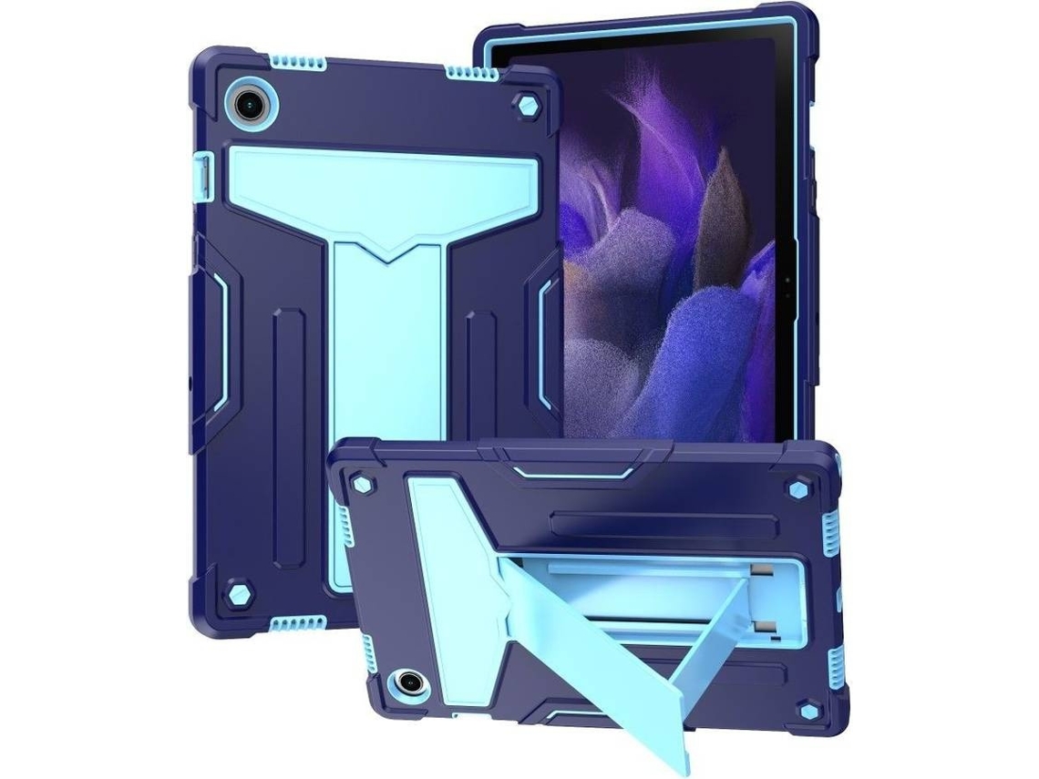 Elysve Capa Protetora Para Samsung Galaxy Tab A8 10,5 Polegadas 2021, Proteção Antiqueda, Cor Azul