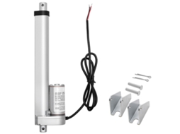 Atuador Linear de 12 V, 203,2 Mm, com Velocidade 15 Mm/s e 1000 N, Proteção Ip54 Suporte Montagem para Escrivaninhas Eleváveis, Poltronas Reclináveis