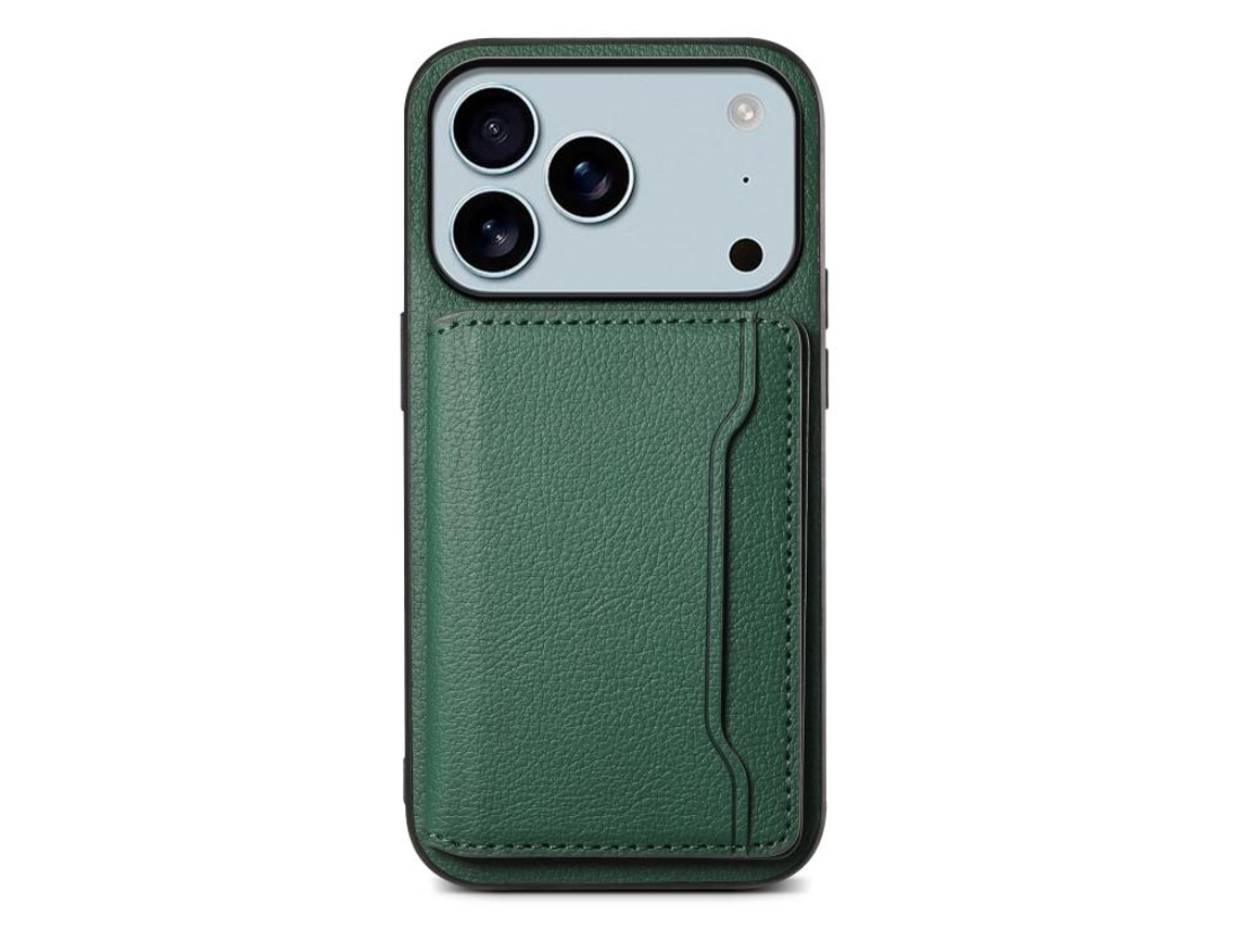 Capa Para Iphone 17 Pro Max - Textura De Couro De Bezerro Com Cobertura Total