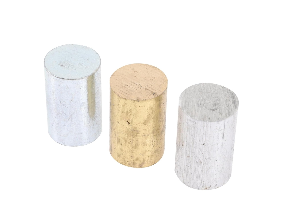 Kit De Cilindro De Metal De Cobre Para Experimentos Científicos