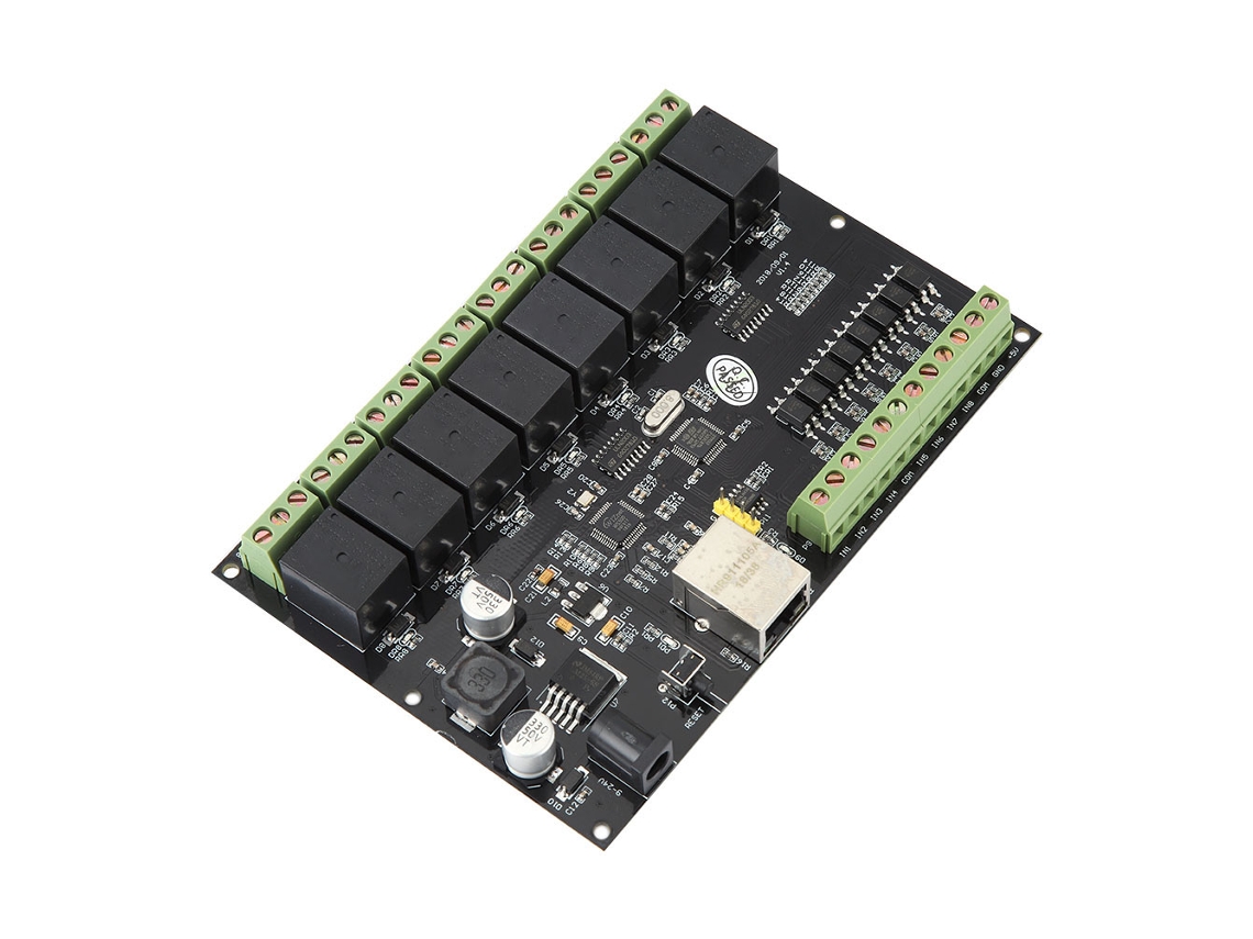 Laxiscreed Interruptor De Rede Com Controlador Ethernet E Comunicação Tcp/ip Para Automação
