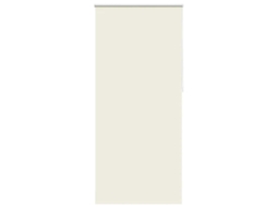 Maison Exclusive - Cortina De Rolo Blackout, 124,4 X 230 Cm, Largura Do Tecido 120 Cm, Branco-creme