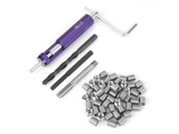 Conjunto De 50 Insertos Reparo Rosca M8 X 2d, Em Espiral Aço