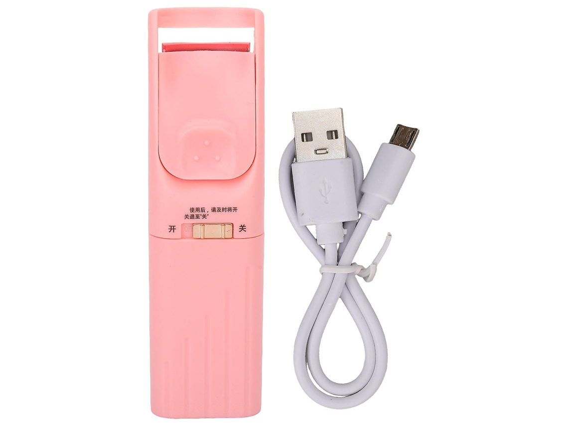 Modelador De Cílios Elétrico Recarregável Com Almofada De Silicone Aquecida, Rosa. Nostalgia88
