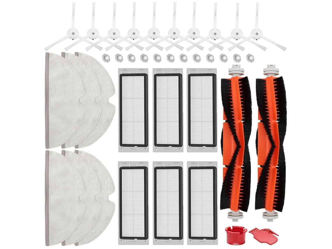 Acessório para Aspiradores XIAOMI pacote 38 S4 S5 S6 E4 E20 E25 E35 S50