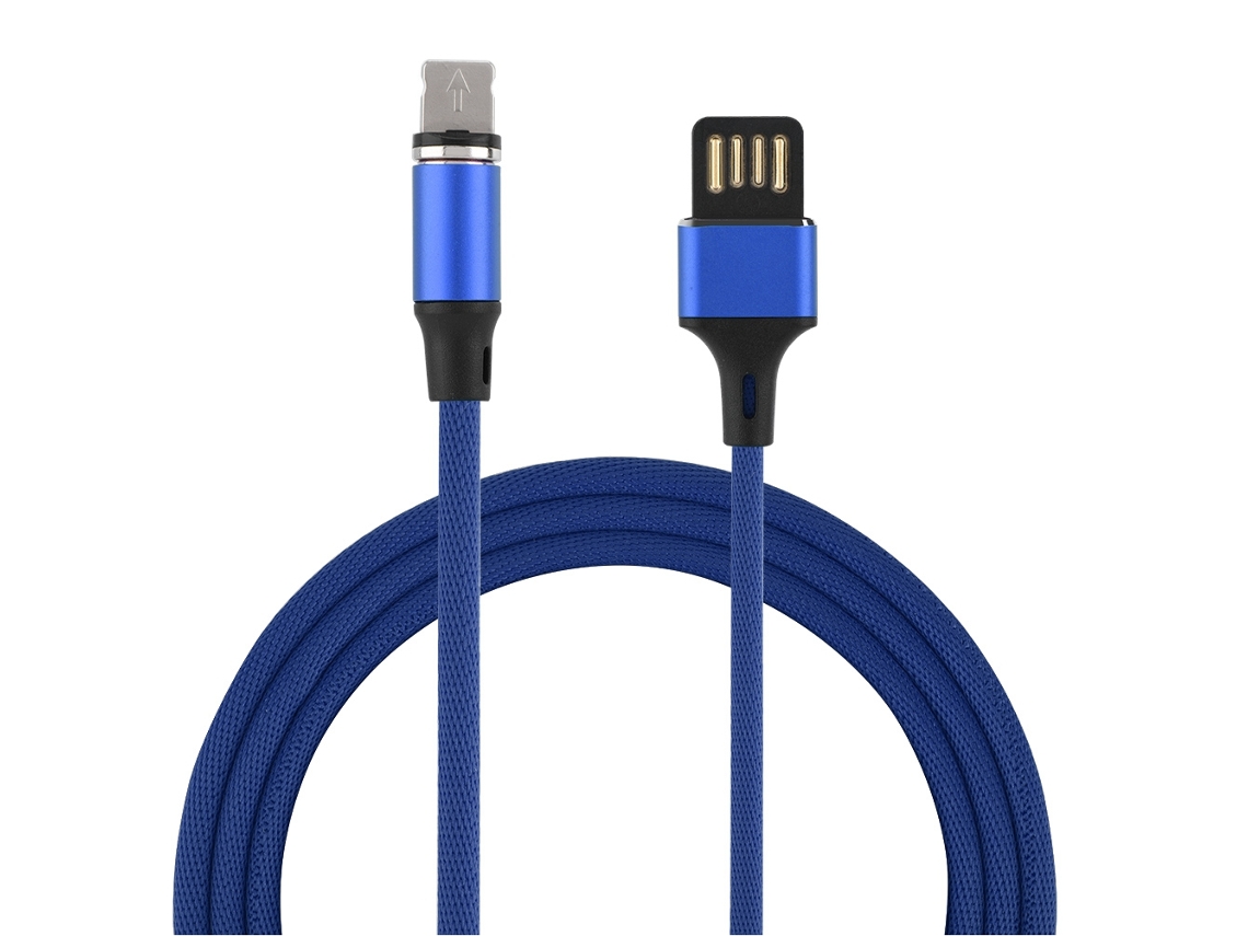 Cabo de Dados LAXISCREED Usb c 1m Azul Carregamento Rápido