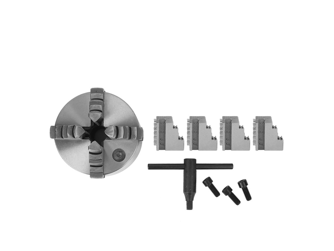 4jaw Chuck Autocentrado Vante (grande Faixa De Aperto, Alta Precisão)