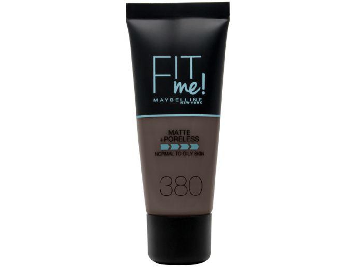 Maybelline Maquiagem Base Fit Me Mate e Afiporos 380 Rich