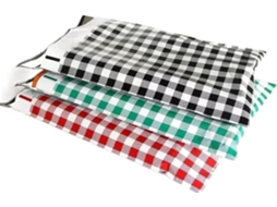 Sacos de envio A4 autovedantes, 25,4 x 33 cm, tipo envelope de polietileno, pacote com 50 unidades.
