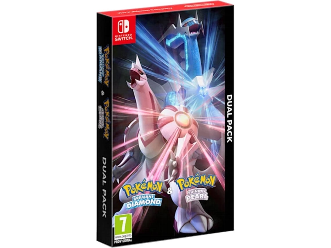 Jogo Nintendo Switch Pokémon Brilliant Diamond & Pokémon Shining Pearl (Pack Edition)