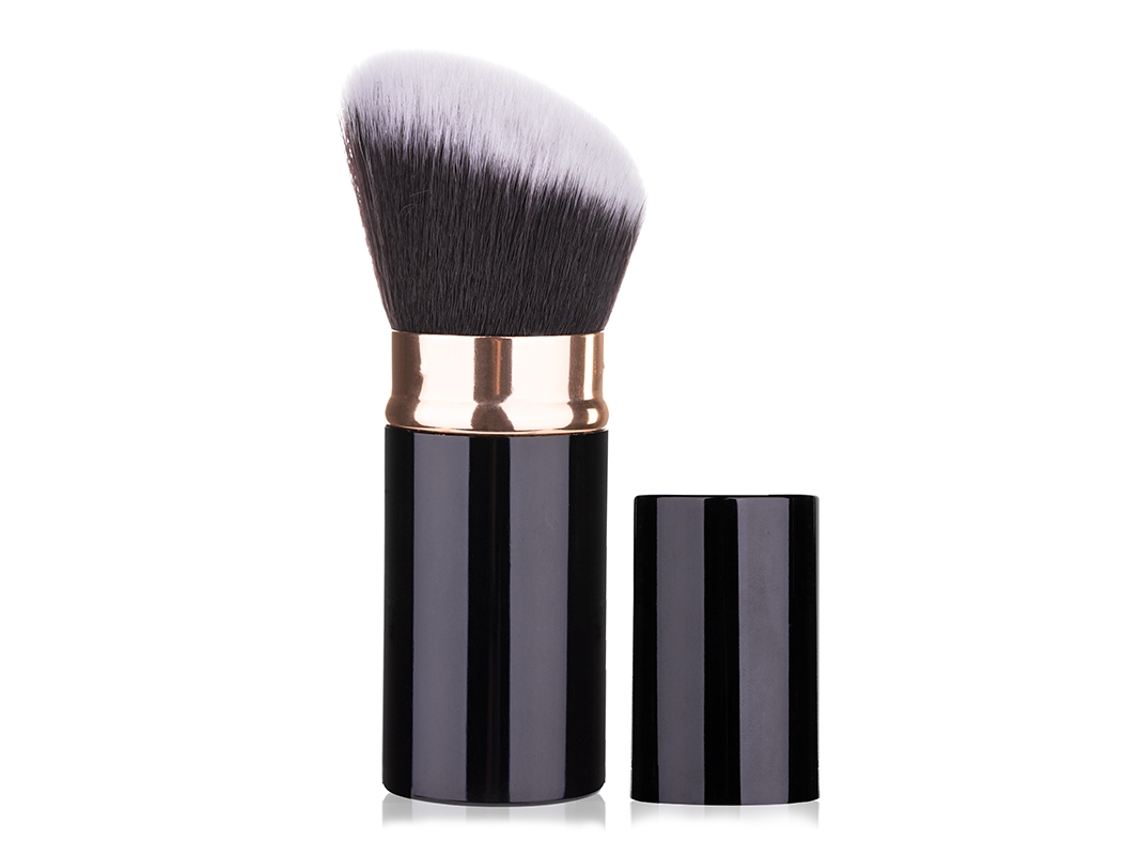 1 Pincel de Maquiagem Profissional, Pincel Retrátil para Blush/base MDUG (pincel de Contorno Preto)