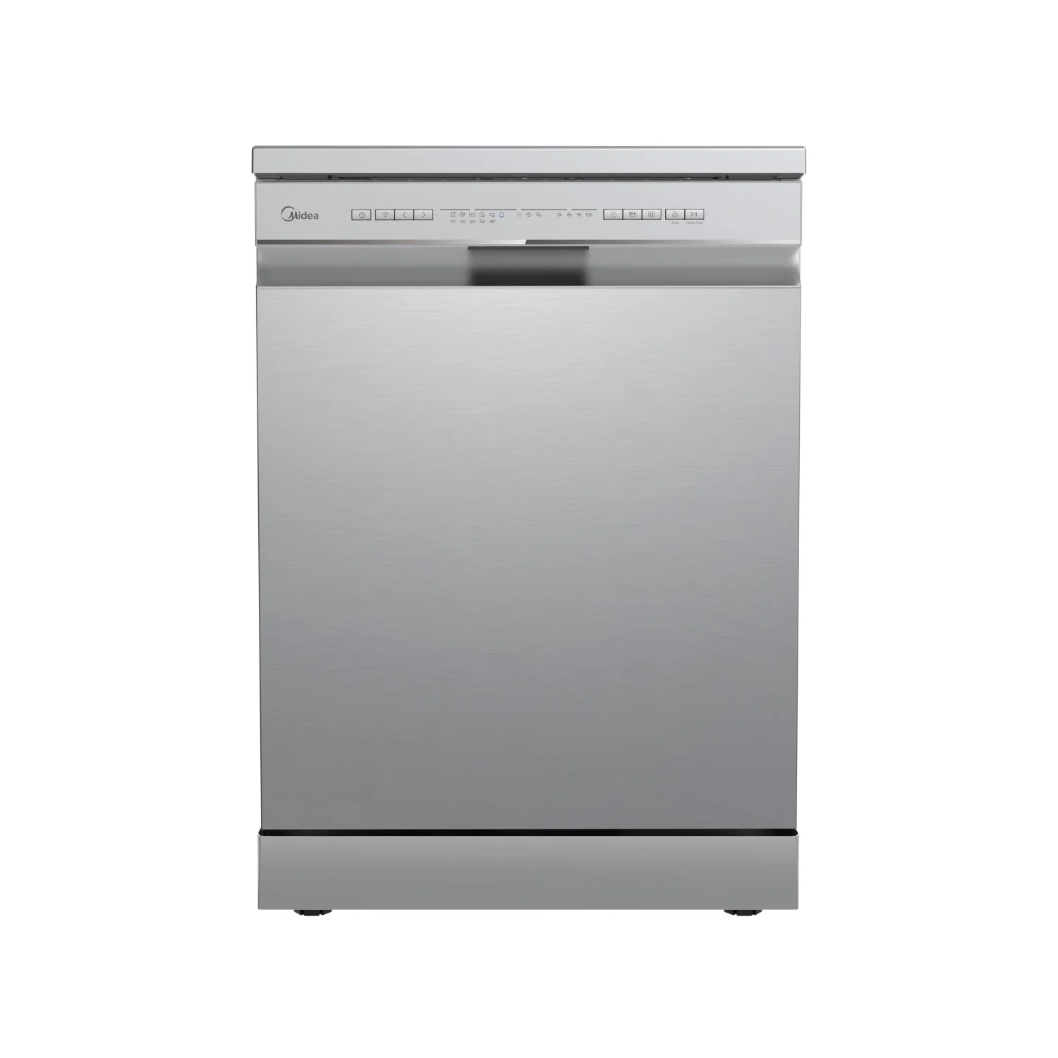 Lavavajillas 60 Cm Midea Mdwpf1333css, 8 Programas, 13 Cubiertos, Wifi, Clase E - Inox